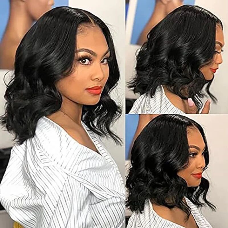 Glueless Wear And Go Human Hair Wig - ISEE-Body Wave Lace frente peruca, nós