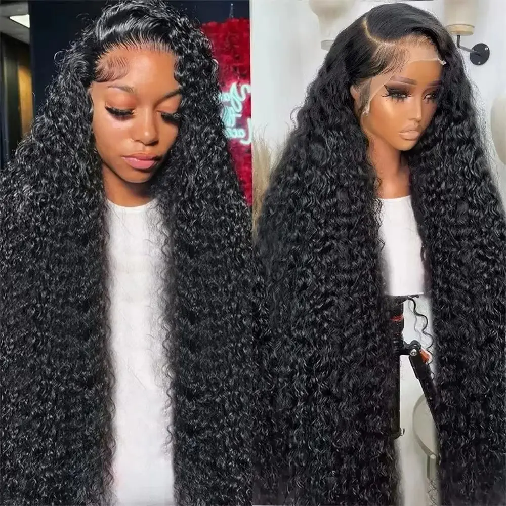 Human Hair Wigs - Perucas de cabelo humano com ondas