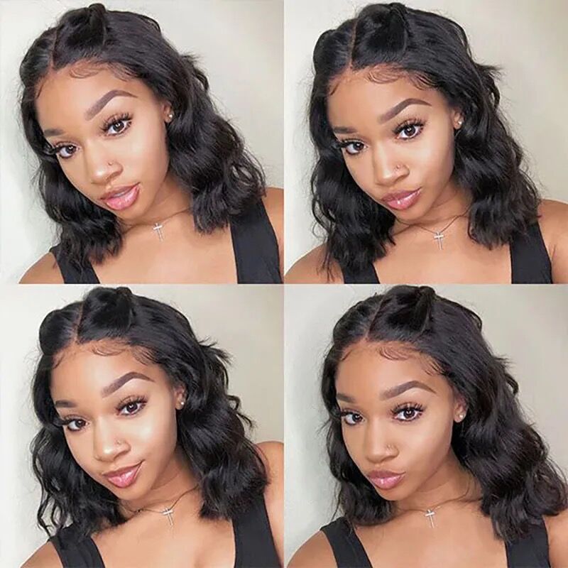 ISEE-Body Wave Lace frente per - Glueless Wear And Go Human Hair Wig avaliação e preço