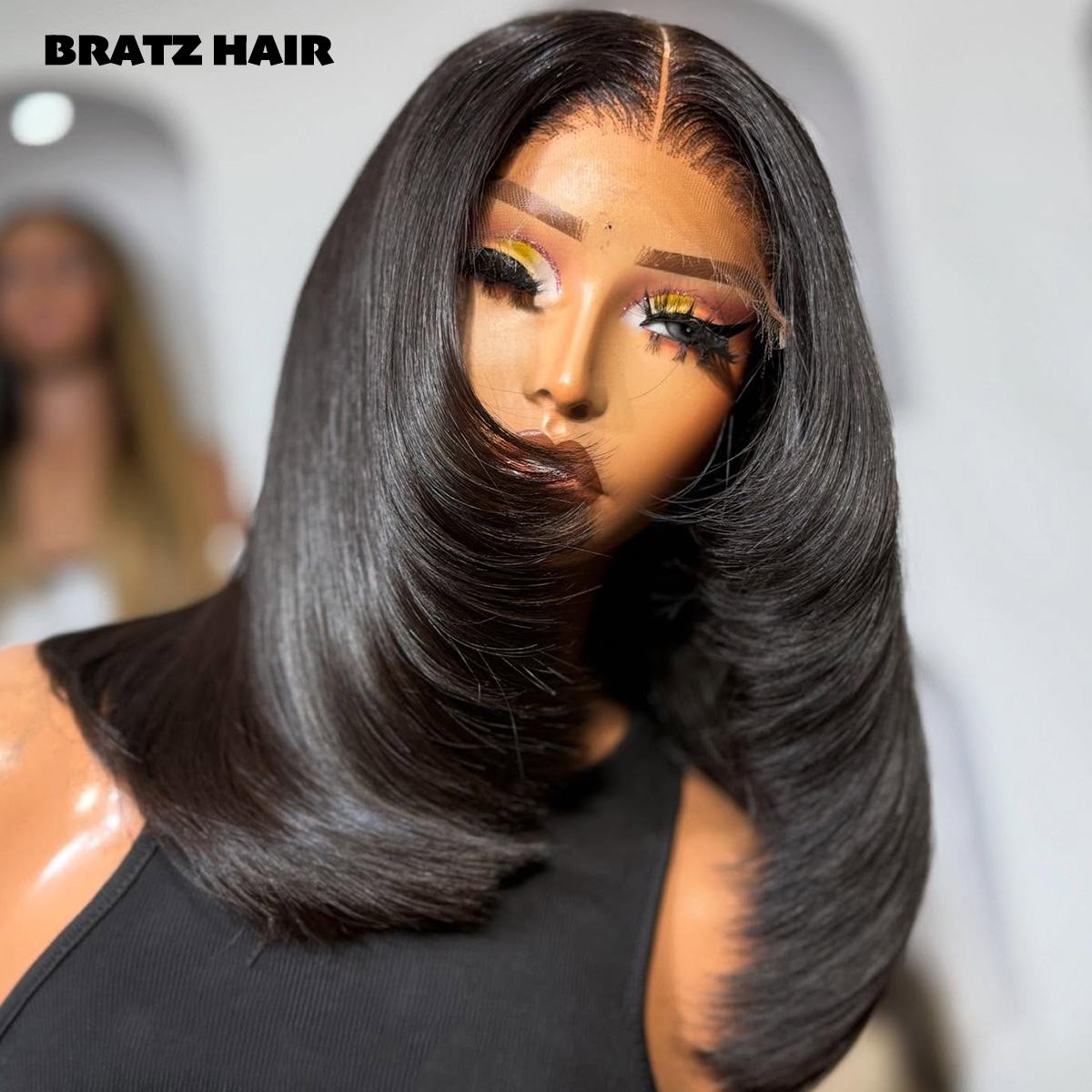 Peruca Bob de Cabelo Humano Li - Glueless Wear And Go Human Hair Wig avaliação e preço