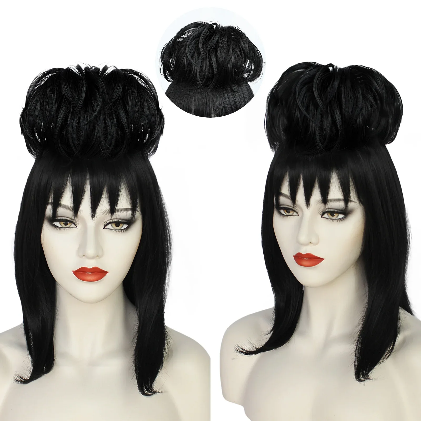 Lydia deetz peruca cosplay ves - Synthetic Braided Wigs For Black Women avaliação e preço