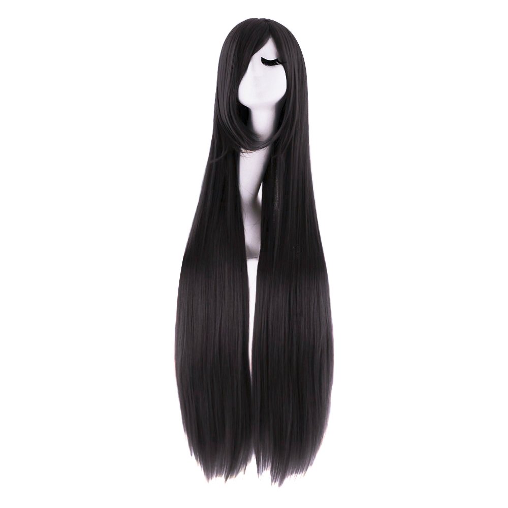 40 Polegada 100 cm longa reta  - Synthetic Braided Wigs For Black Women avaliação e preço