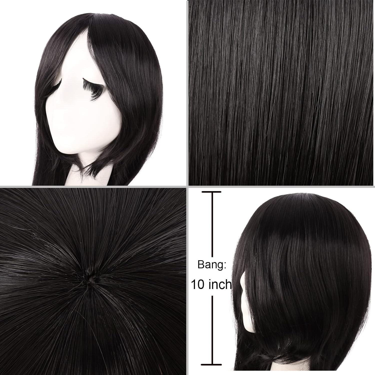 40 Polegada 100 cm longa reta  - Synthetic Braided Wigs For Black Women avaliação e preço
