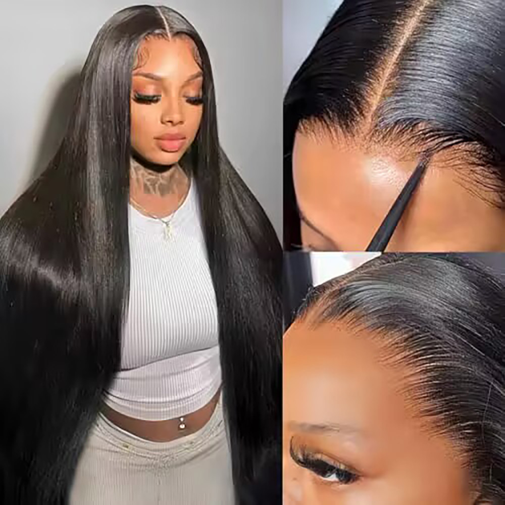 Peruca Frontal HD Transparente - Human Hair Wigs avaliação e preço